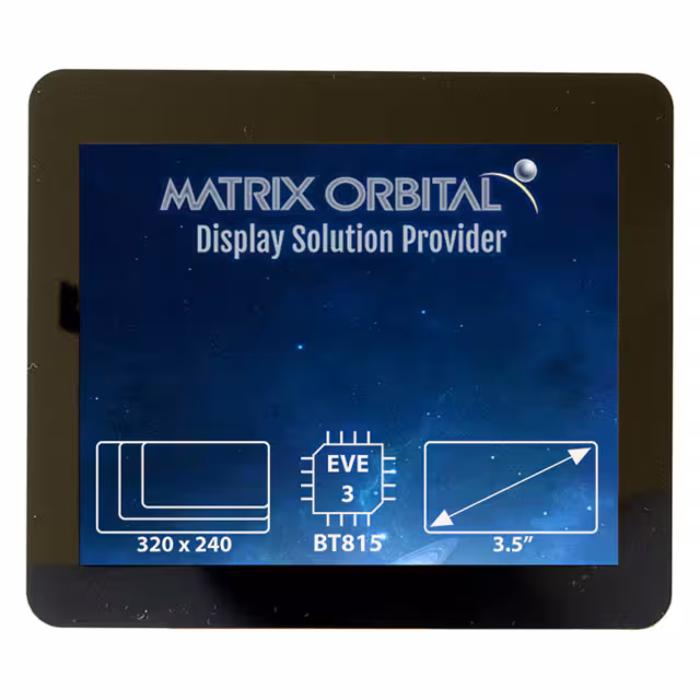 EVE3-35G-BLM-TPC-F32 Matrix Orbital  Modules d'affichage - LCD OLED Graphic